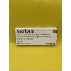АСКРИПТИН - ASCRIPTIN (Магния Гидроксид + Алгелдрат + Ацетилсалициловая Кислота)